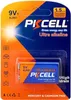 PKCELL 1er 6LR61 Batterien 9V 980 mAh Alkaline-Plus Alkali Produktbild-Vorschau 1