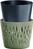 Prosperplast Blumentopf SANDY Rund Grün 18,9 cm Produktbild-Vorschau 4