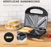 GOURMETmaxx Sandwich Maker mit LED-Kontrollleuchte - Produktbild-Vorschau 3