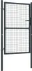 vidaXL Siatkowa brama ogrodowa Stal ocynkowana 100 x 225 cm Podgląd zdjęcia produktu 8