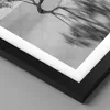 Gerahmtes Poster - Schwarzer Rahmen - Baum Symmetrie See - Produktbild-Vorschau 2