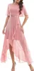 Abendkleid Damen Spitzen Gardenwed elegant lang 2XL Produktbild-Vorschau 3