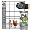 A product image showing rolls of wire fencing, a hand holding fasteners, and small animals behind the fence. Náhled obrázku produktu