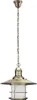 Lampa wisząca Sudan brązowo-biała 1xE27x60W metal Podgląd zdjęcia produktu 1