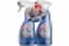Two bottles of cleaning product in a blue plastic holder. Produktbild-Vorschau