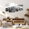 Bild auf Leinwand - Leinwandbild - 4 Teile - Pier Produktbild-Vorschau 7