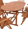 DEGAMO Gartenset Sitzgruppe Gartengarnitur LAGO 9-teilig in Produktbild-Vorschau 15