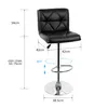 2er Set Barhocker mit Lehne aus Kunstleder 360° drehbar Produktbild-Vorschau 6