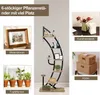 GOPLUS 6-stöckiger Blumenständer Metall-Pflanzenständer, Produktbild-Vorschau 2