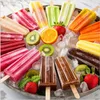Küchenrückwand Spritzschutz Glas mit Motiv Sommerliches Eis Produktbild-Vorschau 3
