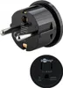 Goobay Netzadapter US/Japan, Schwarz - Schutzkontaktstecker Produktbild-Vorschau 1