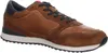 A single brown leather and suede sneaker is shown from the side against a white background. Produktbild-Vorschau