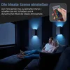 4 x Moderne RGB Led Wandleuchte 5W 16 Farben Dimmbar Produktbild-Vorschau 5