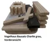 Vogelhaus Bausatz Charlie grau Produktbild-Vorschau 3