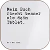 Mr. & Mrs. Panda Untersetzer für Gläser Mein Buch riecht Produktbild-Vorschau 1