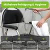 4in1 Toilettenstuhl für Senioren Duschstuhl WC-Stuhl Produktbild-Vorschau 5