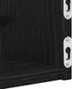 Étagère murale vidaXL, lot de 2, noir aspect chêne, 80 x 16 Voir les images du produit 6