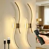 Lot de 2 appliques murales à batterie 100 cm, lampes Voir les images du produit 1