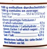 Nutritional information label. Produktbild-Vorschau