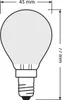 Osram LED Leuchtmittel Star Classic P 25 E14 2,5W Produktbild-Vorschau 8