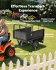VEVOR rimorchio ribaltabile, portata 272 kg, rimorchio per Anteprima dell’immagine prodotto 3