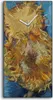 Küche Wohnzimmer Wand Leinwand Uhr 30x60 Zwei geschnittene Produktbild-Vorschau 1
