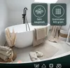 2er-Set Badematten, Baumwolle,  50x70 cm, 740g/qm, Produktbild-Vorschau 4