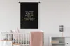 MuchoWow® Wandteppich Wandbehang Perfekt - Gold - Weiß - Produktbild-Vorschau 2