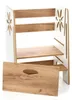 Kids Helper Doppel Lernturm Weiß Eiche Montessori Produktbild-Vorschau 2