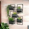 DanDiBo Kräuterregal Küche Wand Metall Schwarz 96525 Produktbild-Vorschau 16