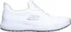 A side view of a white Skechers work shoe. Produktbild-Vorschau