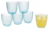 Set von Bormioli Rocco Slot Blau Glas Becher geprägt 290 ml Produktbild-Vorschau 2