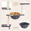 Yaheetech Katzen Kletterwand, 4er Set, inkl. Katzenhöhle Produktbild-Vorschau 6