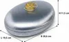 Alpfa Wärmflasche aus Zink in Farbe silber, 26,5x19,5x11,5 Produktbild-Vorschau 2
