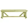 vidaXL Panchina da giardino 140 cm Legno di pino impregnato Anteprima dell’immagine prodotto 8