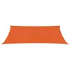 The Living Store Sonnensegel 160 g/m² Orange 2x5 m HDPE Produktbild-Vorschau 2