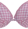 Buffalo Push-Up-Bikini-Top Karo rosa-kariert Größe 38 Cup B Produktbild-Vorschau 4