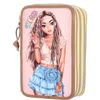 Depesche 3-Fach Federtasche TOPModel Hippie Heart Produktbild-Vorschau 9