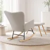 MODFU Relaxsessel Schaukelstuhl,Relaxstuhl mit Hocker und Produktbild-Vorschau 5