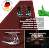 Flurläufer Teppichläufer Textil Fußmatte AZTEK Genarbt Rot Produktbild-Vorschau 3