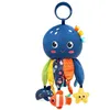 Montessori Octopus Kinderwagen Spielzeug – Beißring, Rassel Produktbild-Vorschau 1