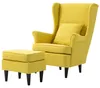 Sillón HOMCOM con reposapiés, diseño de lino, cojín lumbar, Vista previa de la imagen del producto 1