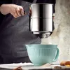 Nerezové sítko na mouku ruční klika na pečení moučkového Náhled obrázku produktu 1