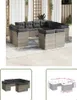 The Living Store 11-tlg. Garten-Sofagarnitur mit Kissen Produktbild-Vorschau 1