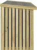 vidaXL Gartenlagerbox mit Speicher Natur 119 x 44 x 58,5 cm Produktbild-Vorschau 6