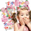 EDIBAZZAR | Set mit 28 Kinderhaarspangen, bunte und süße Produktbild-Vorschau 1