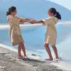 CalmyBEACH Frottee Poncho Badeponcho Kinder Bademantel  - Produktbild-Vorschau 6