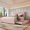 okwish Polsterbett 140x200 mit Lattenrost und Produktbild-Vorschau 2