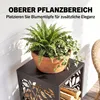 Outsunny Kaminholzregal 38 x 38 x 112cm erhöhtes Produktbild-Vorschau 5