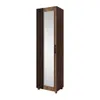 Garderobenschrank LIVIA Warmia Walnuss – Flur-Hochschrank Produktbild-Vorschau 5